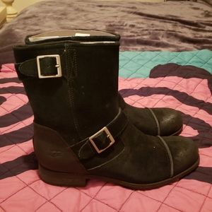 Men's Ugg moto style boots